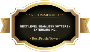 Best Pros In Town | Next Level Seamless Gutters/Exteriors Inc.